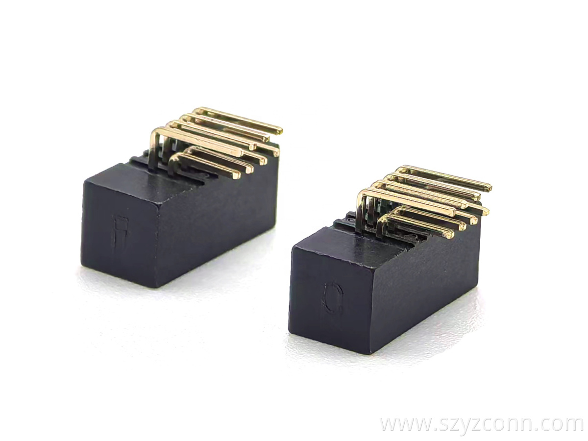 1.27mm Pitch Box Header Connector Right Angle H4.9mm 2*4P 1.27mm Pitch Box Header Connector Right Angle H4.9mm 2*4P
